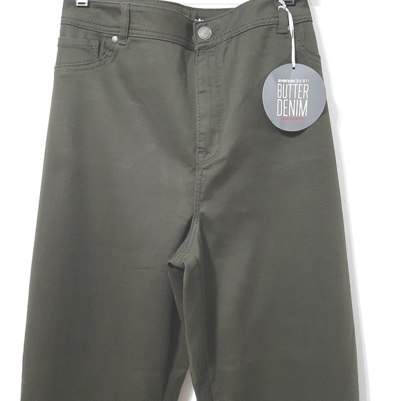 Avenve denim olive butter denim jeans - Picture 3 of 10